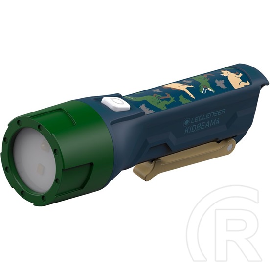 LEDLENSER Kidbeam4 rúdlámpa gyerekeknek (70lm, 2xAAA, zöld)