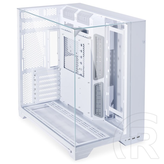 Lian Li PC-O11 Vision (ATX, ablakos, fehér)