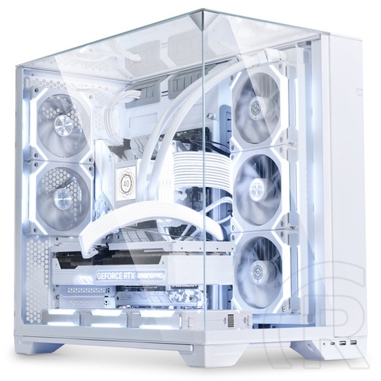 Lian Li PC-O11 Vision (ATX, ablakos, fehér)