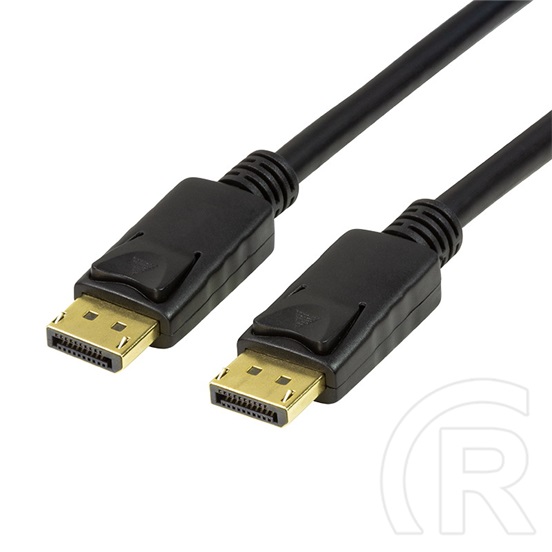 Logilink DisplayPort (M) - Displayport (M) kábel (1.4, 8K/60Hz, 2 m, fekete)