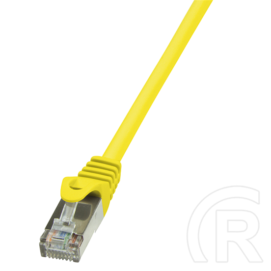 Logilink F/UTP CAT5e patch kábel 1 m (sárga)