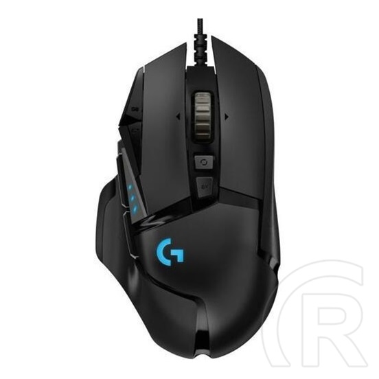 Logitech G502 HERO optikai egér (USB, fekete)