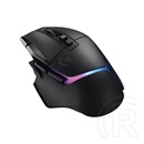 Logitech G502 X PLUS cordless optikai egér (USB, fekete)