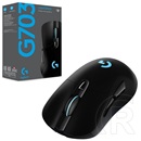 Logitech G703 cordless optikai egér (USB, fekete)