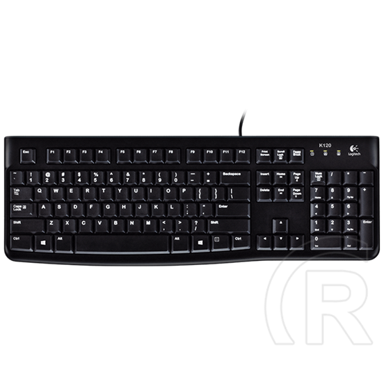 Logitech K120 billentyűzet (Orosz, USB, fekete)