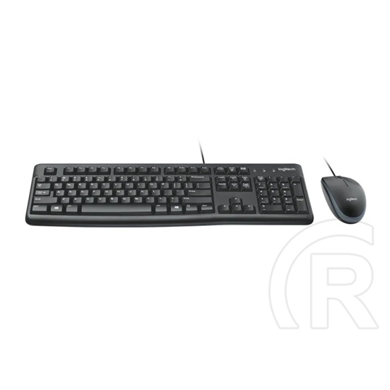 Logitech MK120 billentyűzet + egér (DE, USB, fekete)