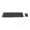 Logitech MK295 Silent cordless billentyűzet + egér (DE, USB, fekete)