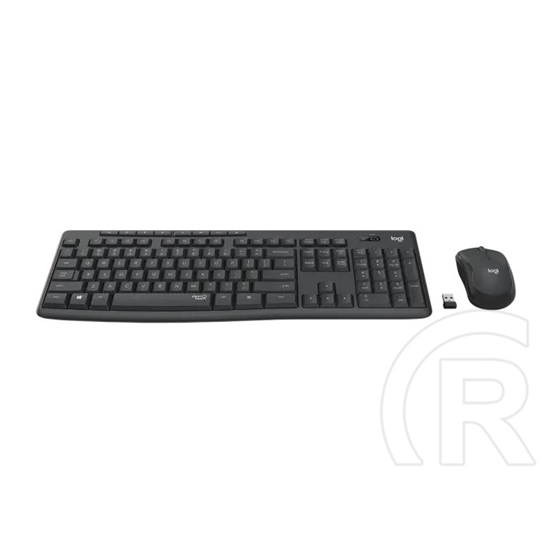 Logitech MK295 Silent cordless billentyűzet + egér (DE, USB, fekete)