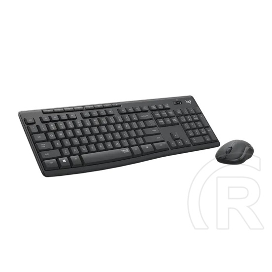 Logitech MK295 Silent cordless billentyűzet + egér (DE, USB, fekete)