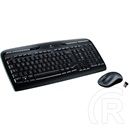 Logitech MK330 cordless billentyűzet + egér (DE, USB, fekete)