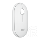 Logitech Pebble 2 M350s cordless optikai egér (USB/Bluetooth, fehér)