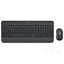 Logitech Signature MK650 vezeték nélküli billentyűzet és egér (német, USB, grafit)