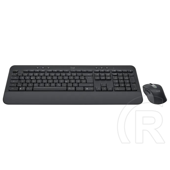 Logitech Signature MK650 vezeték nélküli billentyűzet és egér (német, USB, grafit)