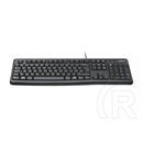 Logitech billentyűzet K120 (UK, USB, OEM, fekete)