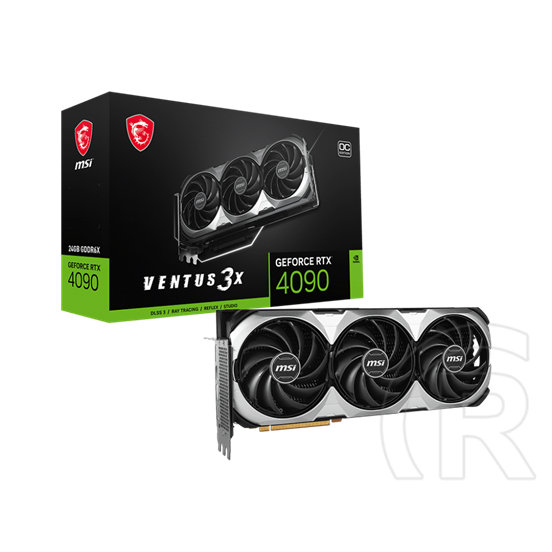 MSI GeForce RTX 4090 VENTUS 3X E 24G OC nVidia 24GB GDDR6X 384bit