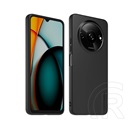 Made for Xiaomi Xiaomi Redmi A3 Made for Xiaomi szilikon telefonvédő (ultravékony, matt + képernyővédő üveg) fekete