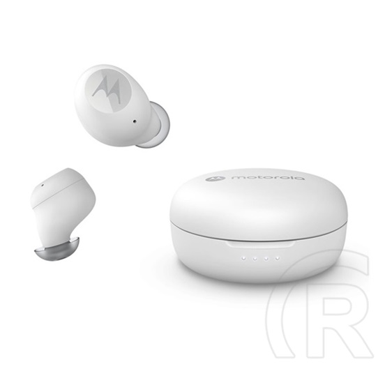 Motorola buds 150 bluetooth fülhallgató sztereo (v5.3, tws, mikrofon, ipx5 + töltőtok) fehér