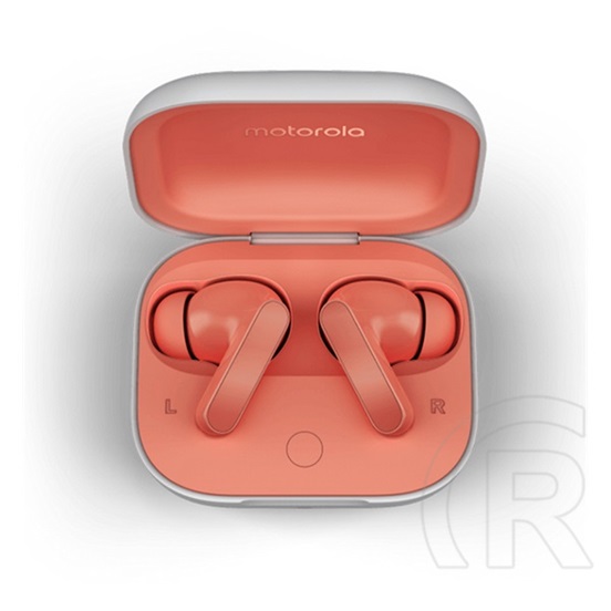 Motorola buds bluetooth fülhallgató sztereo (v5.3, tws, mikrofon, aktív zajszűrő, vízálló + töltőtok) rózsaszín