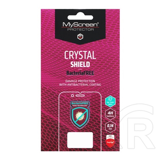 Myscreen Crystal BacteriaFREEuniverzális képernyővédő fólia (antibakteriális, 185x265)