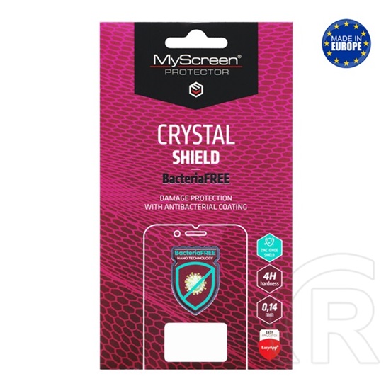 Myscreen Samsung Galaxy M33 (SM-M336) crystal bacteriafree képernyővédő fólia (antibakteriális, 4h, nem íves) átlátszó