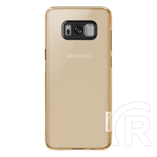 NILLKIN Samsung Galaxy S8 Plus (SM-G955) nature szilikon telefonvédő (0.6 mm, ultravékony) aranybarna