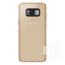 NILLKIN Samsung Galaxy S8 Plus (SM-G955) nature szilikon telefonvédő (0.6 mm, ultravékony) aranybarna