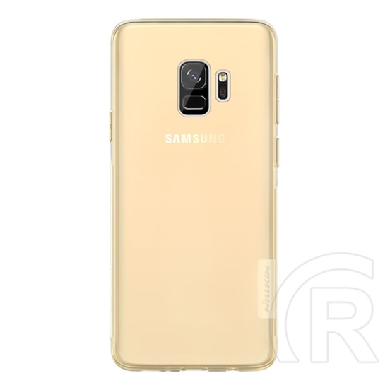 NILLKIN Samsung Galaxy S9 (SM-G960) nature szilikon telefonvédő (0.6 mm, ultravékony) aranybarna