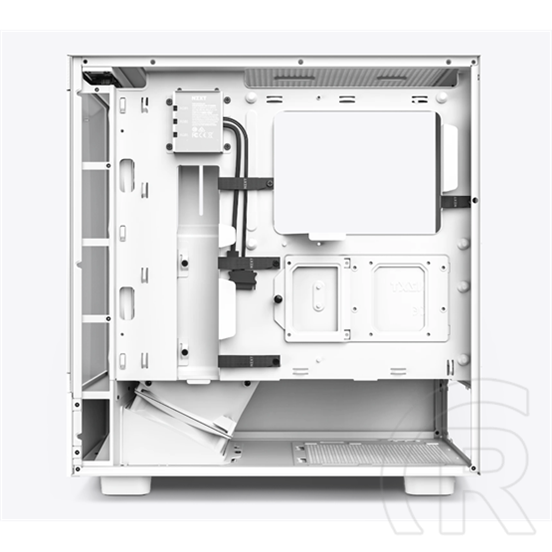 NZXT H5 Elite Edition (midi torony, ATX, ablakos, fehér)