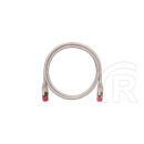 Nikomax S/FTP CAT6A LSOH patch kábel 1 m (szürke)