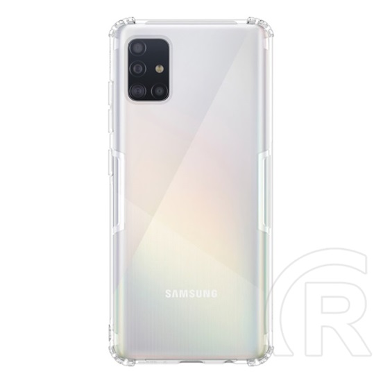 Nillkin Nature Samsung Galaxy A51 (SM-A515F) szilikon telefonvédő (közepesen ütésálló, 0.6 mm, ultravékony) átlátszó