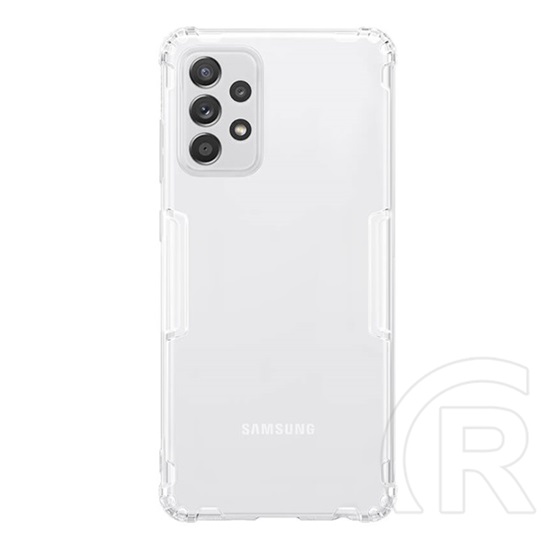 Nillkin Nature Samsung Galaxy A72 (SM-A726F) szilikon telefonvédő (közepesen ütésálló, 0.6 mm, ultravékony) átlátszó