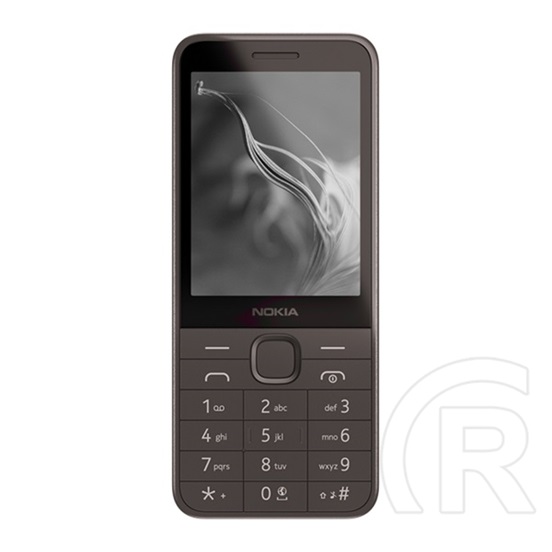 Nokia 235 4G (2024) mobiltelefon (Dual-SIM, fekete)