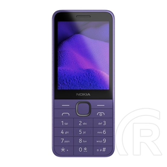 Nokia 235 4G mobiltelefon (Dual-SIM, lila)