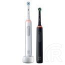 Oral-B Pro 3 3900 elektromos fogkefe (fekete és fehér)