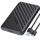 Orico 25PW1-U3-BK külső ház (2,5", SATA, USB 3.0, fekete)