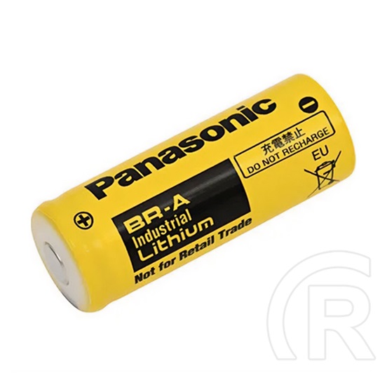 Panasonic elem (br-a/bn, 1800mah, szén-fluorid lítium, ipari) 1db/csomag