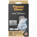 Panzerglass Samsung Galaxy S24 Ultra (SM-S928) matrix d3o képernyővédő fólia (3d, tok barát, 9h + segédkeret) átlátszó