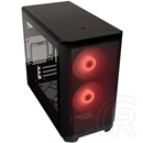 Phanteks Eclipse P200 Air (mini-ITX, ablakos, fekete)