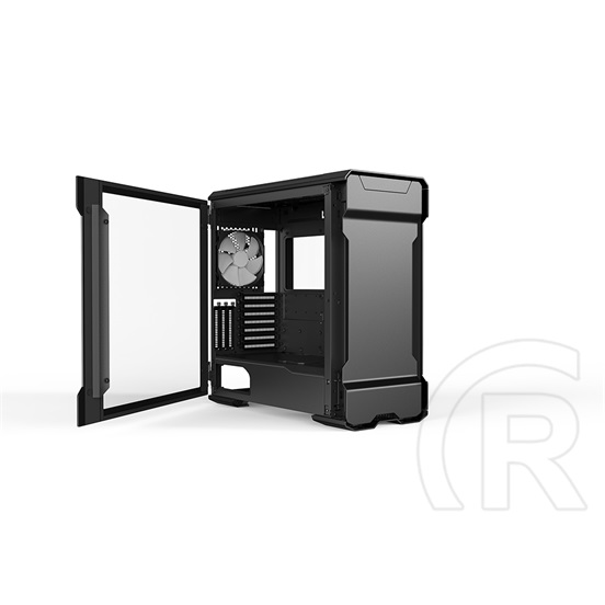 Phanteks Enthoo Evolv X Glass (midi torony, EATX, ablakos, fekete)