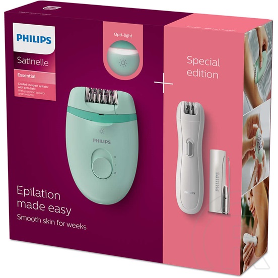 Philips BRP529 Satinelle Essential vezetékes kompakt epilátor