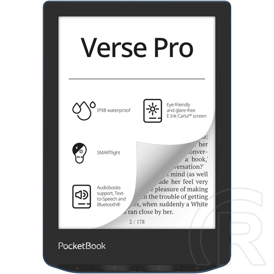 PocketBook 634 Verse Pro 6" E-book olvasó 16GB Azure