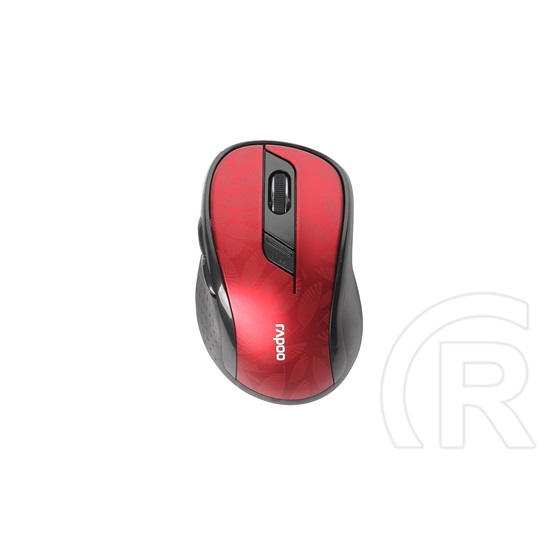 Rapoo M500 cordless optikai egér (USB/Bluetooth, fekete/piros)