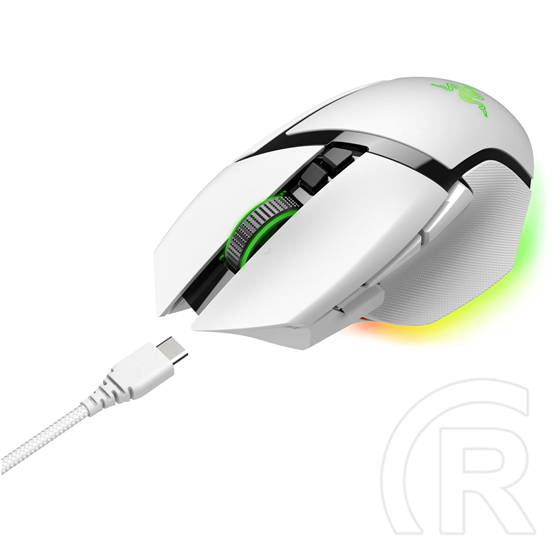 Razer Basilisk V3 Pro Gamer Mouse (Fehér)