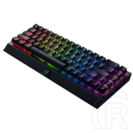 Razer BlackWidow V3 Mini HyperSpeed Green Switch billentyűzet (US, USB, fekete)