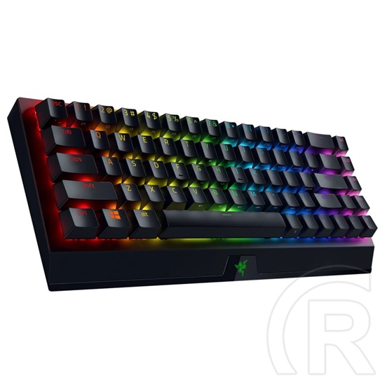 Razer BlackWidow V3 Mini HyperSpeed Green Switch billentyűzet (US, USB, fekete)