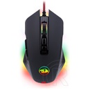 Redragon Dagger 2 RGB optikai egér (USB, fekete)