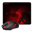 Redragon M601WL-BA cordless optikai egér (USB, fekete) + Egérpad