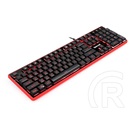 Redragon S107 billentyűzet + egér+ egérpad (HU, USB, fekete)