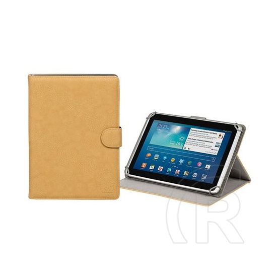 RivaCase 3017 Orly tablet tok (10,1", bézs)