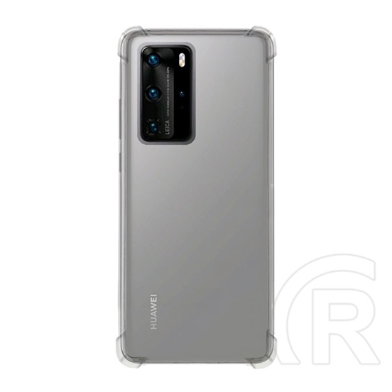 Roar JELLY ARMOR műanyag telefonvédő ( Huawei P40 szilikon keret, közepesen ütésálló) átlátszó